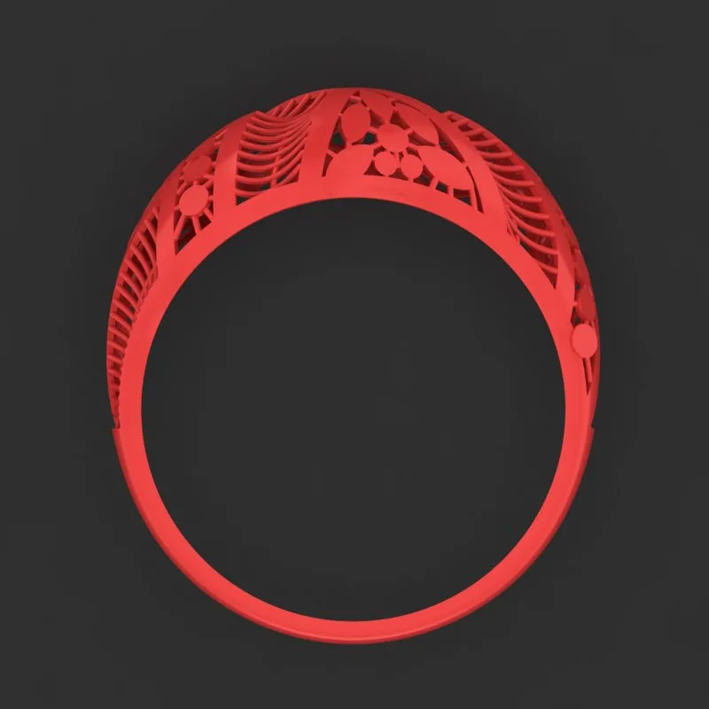 Cut Khor Aineh Fyvzhn Ring R-T-92 3D Model — image 3