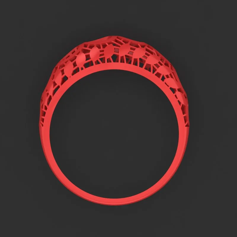 Cut Khor Aineh Fyvzhn Ring R-T-95 3D Model — image 3