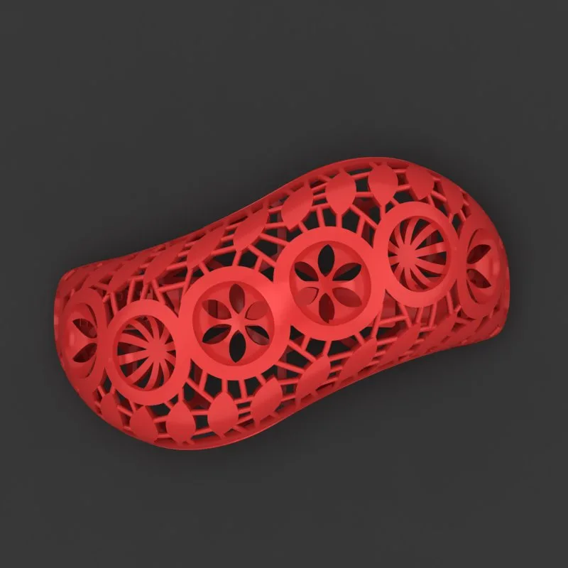 Cut Khor Aineh Fyvzhn Ring R-T-95 3D Model — image 2