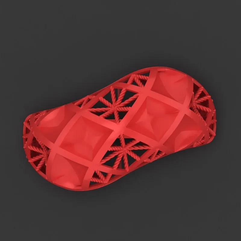 Cut Khor Aineh Fyvzhn Ring R-T-96 3D Model — image 2