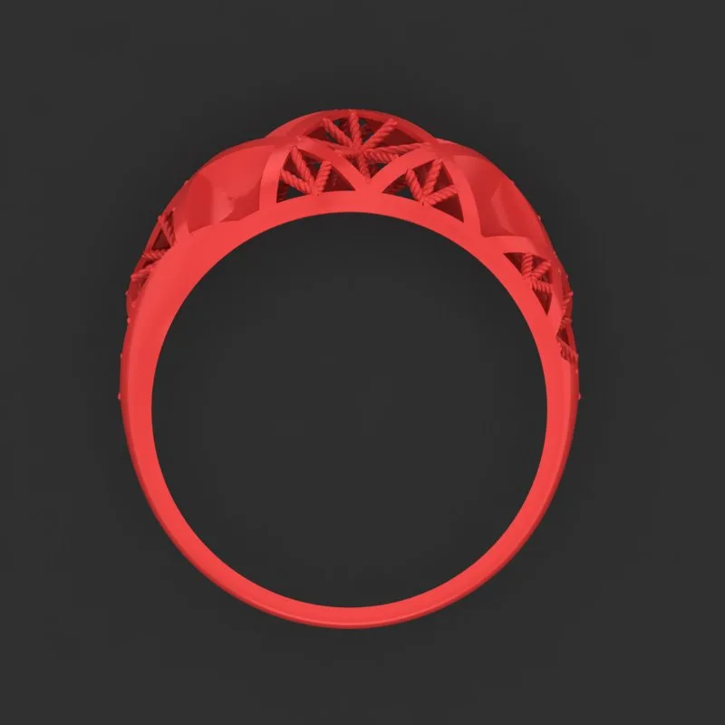 Cut Khor Aineh Fyvzhn Ring R-T-96 3D Model — image 3