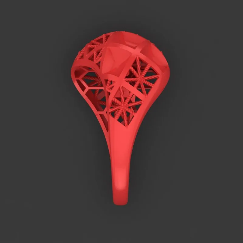 Cut Khor Aineh Fyvzhn Ring R-T-96 3D Model — image 4