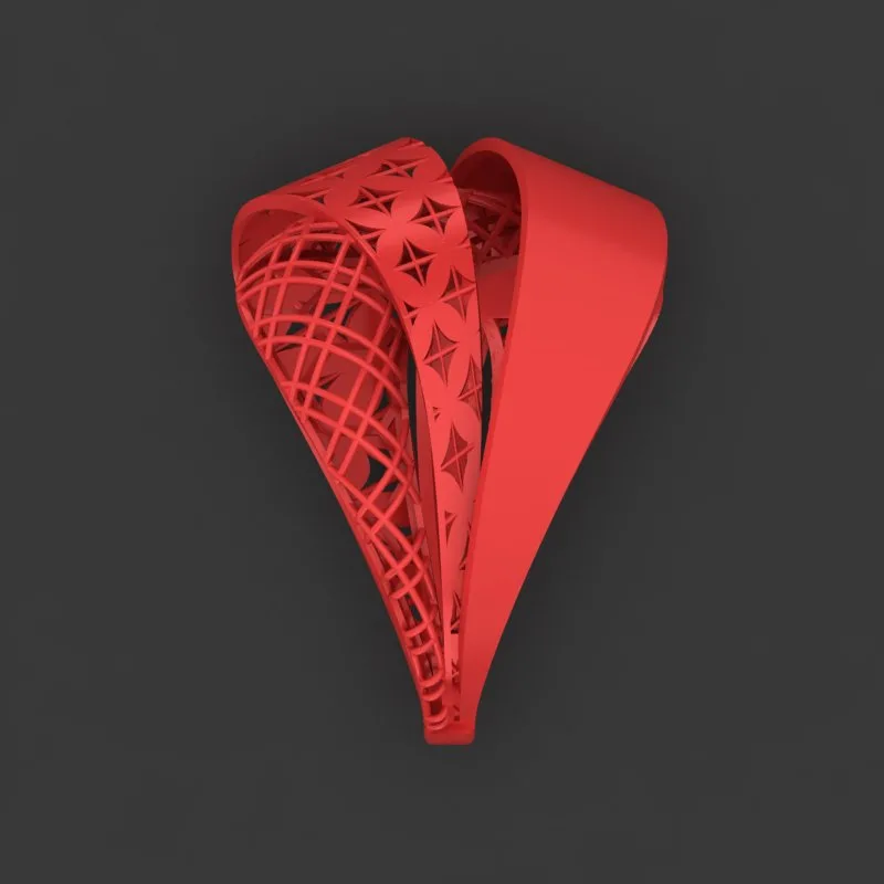 Cut Khor Aineh Fyvzhn Ring R-T-104 3D Model — image 4