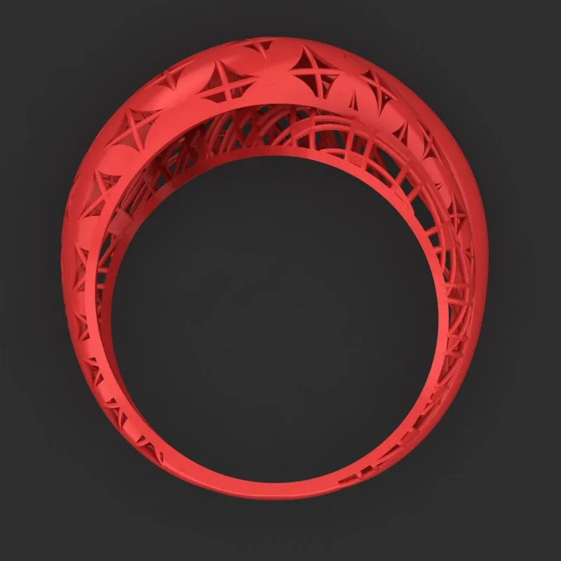 Cut Khor Aineh Fyvzhn Ring R-T-105 3D Model — image 3