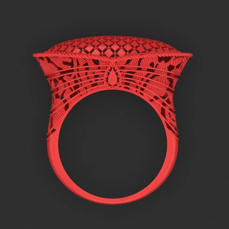 Cut Khor Aineh Fyvzhn Ring R-T-107 3D Model — image 2