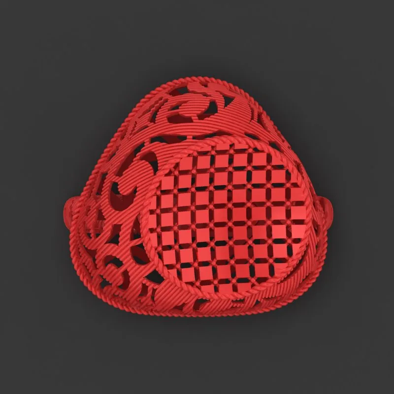 Cut Khor Aineh Fyvzhn Ring R-T-111 3D Model — image 2