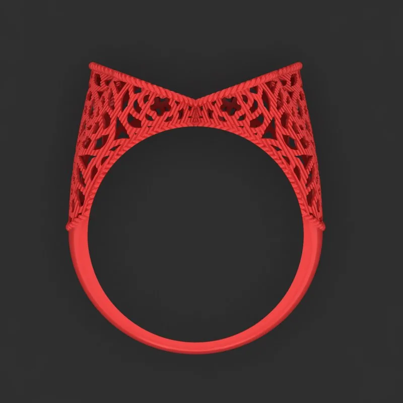 Cut Khor Aineh Fyvzhn Ring R-T-114 3D Model — image 3