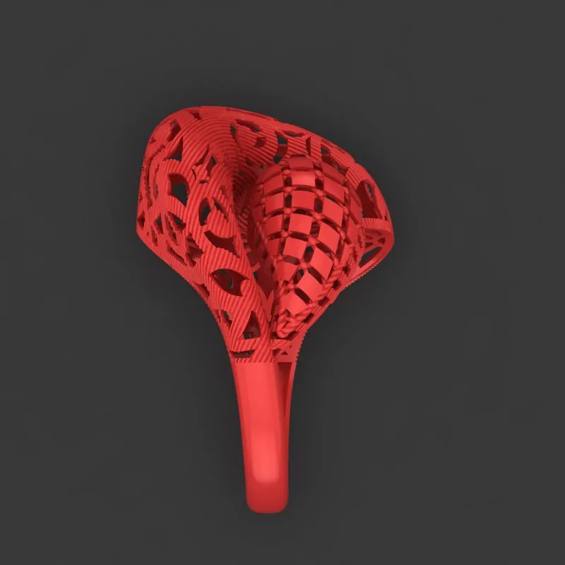 Cut Khor Aineh Fyvzhn Ring R-T-115 3D Model — image 4