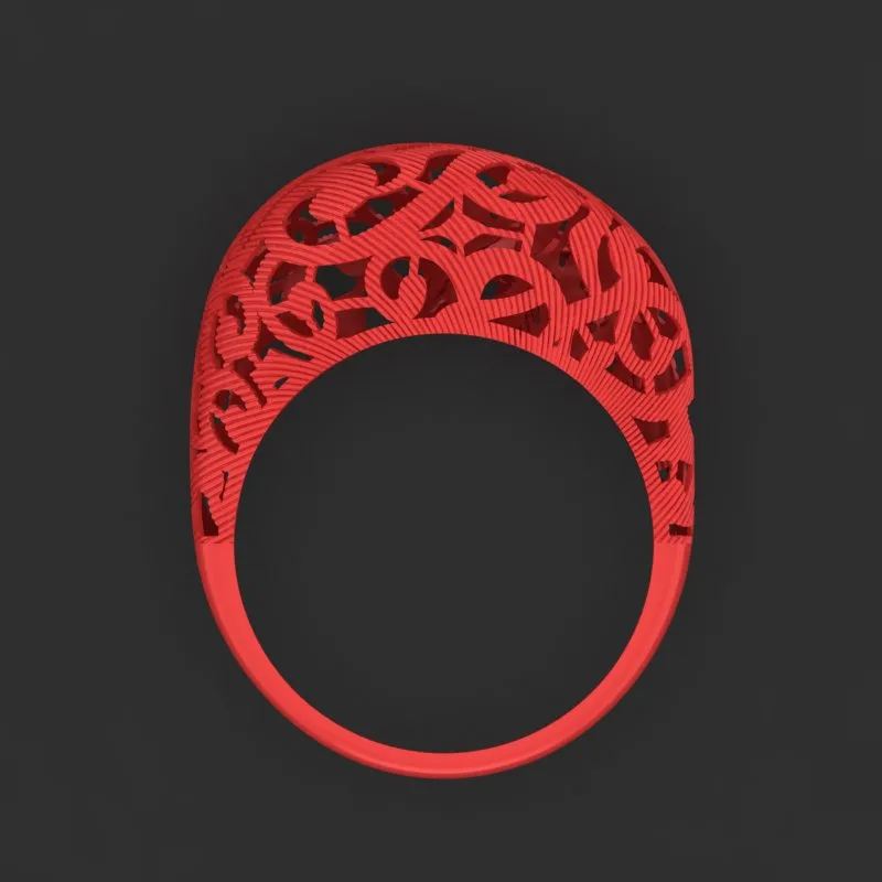 Cut Khor Aineh Fyvzhn Ring R-T-115 3D Model — image 3