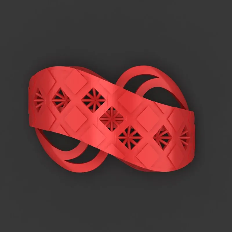 Cut Khor Aineh Fyvzhn Ring R-T-117 3D Model — image 2