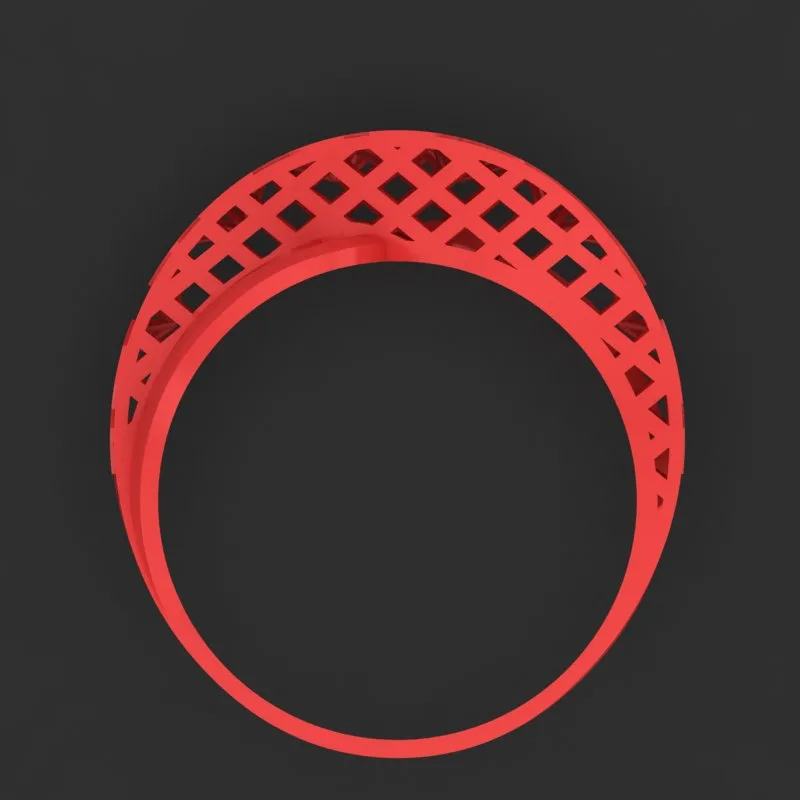 Cut Khor Aineh Fyvzhn Ring R-T-117 3D Model — image 3