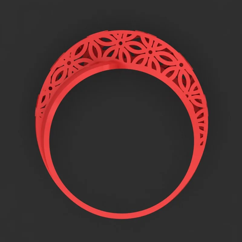 Cut Khor Aineh Fyvzhn Ring R-T-118 3D Model — image 3