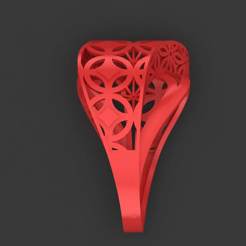 Cut Khor Aineh Fyvzhn Ring R-T-118 3D Model — image 4