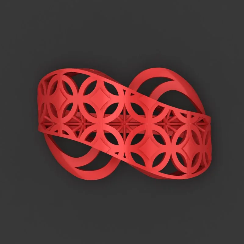 Cut Khor Aineh Fyvzhn Ring R-T-118 3D Model — image 2