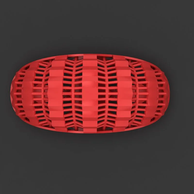 Cut Khor Aineh Fyvzhn Ring R-T-119 3D Model — image 2