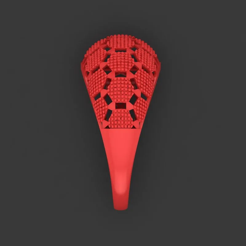 Cut Khor Aineh Fyvzhn Ring R-T-122 3D Model — image 4