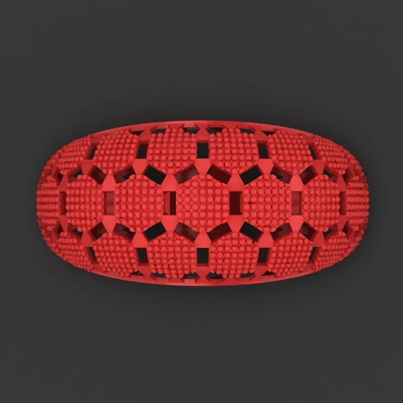 Cut Khor Aineh Fyvzhn Ring R-T-122 3D Model — image 2