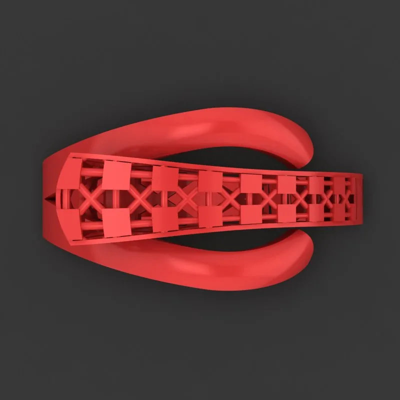Cut Khor Aineh Fyvzhn Ring R-T-123 3D Model — image 2