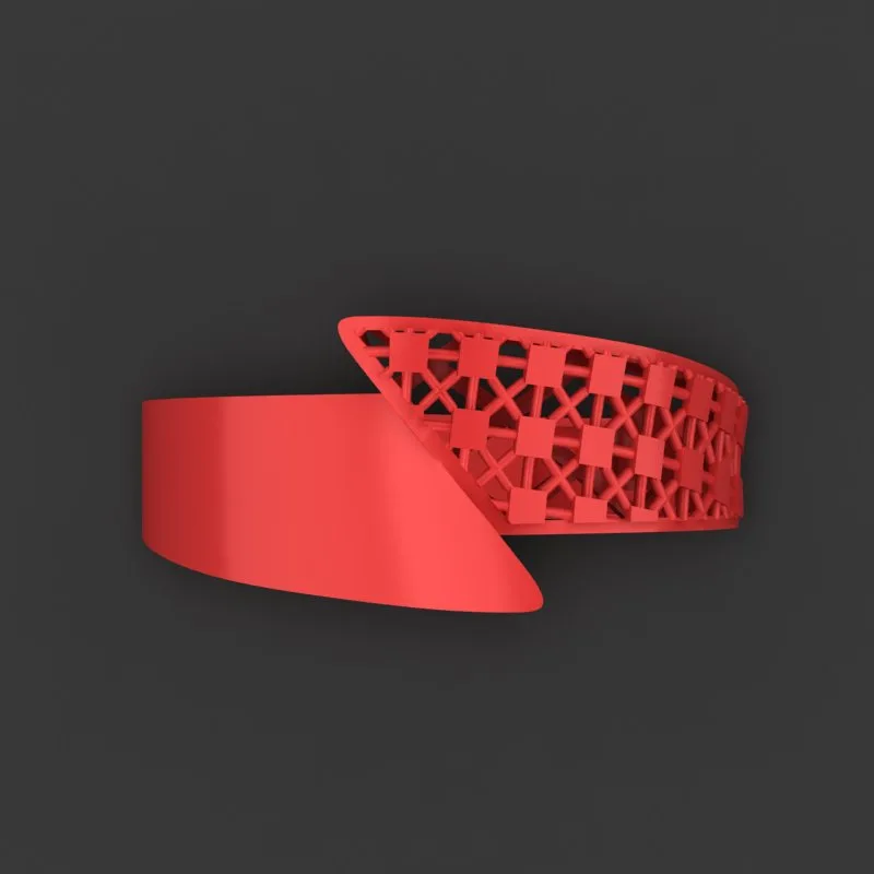 Cut Khor Aineh Fyvzhn Ring R-T-125 3D Model — image 2