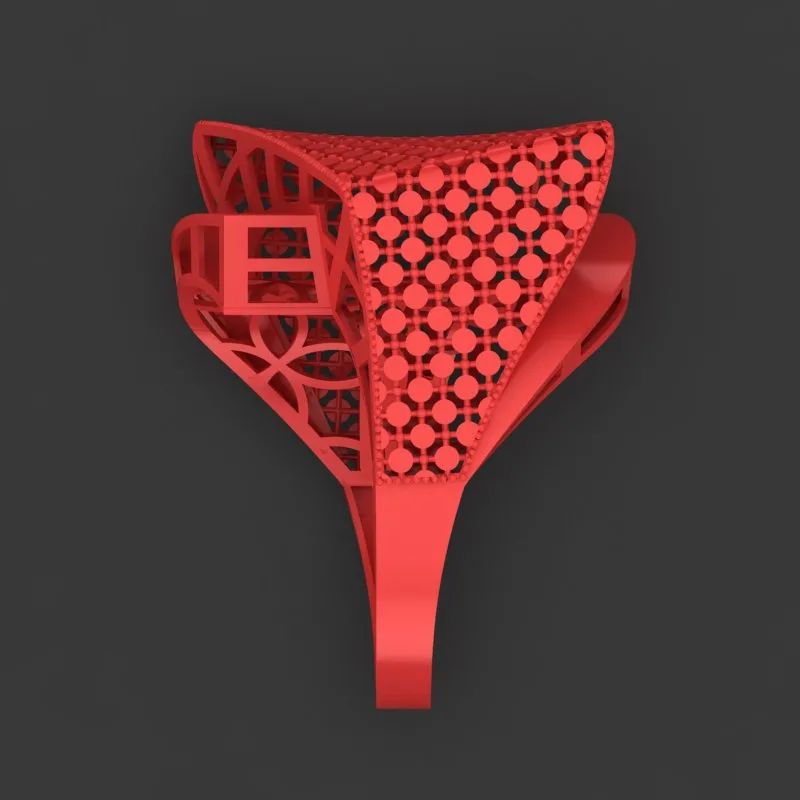 Cut Khor Aineh Fyvzhn Ring R-T-130 3D Model — image 4