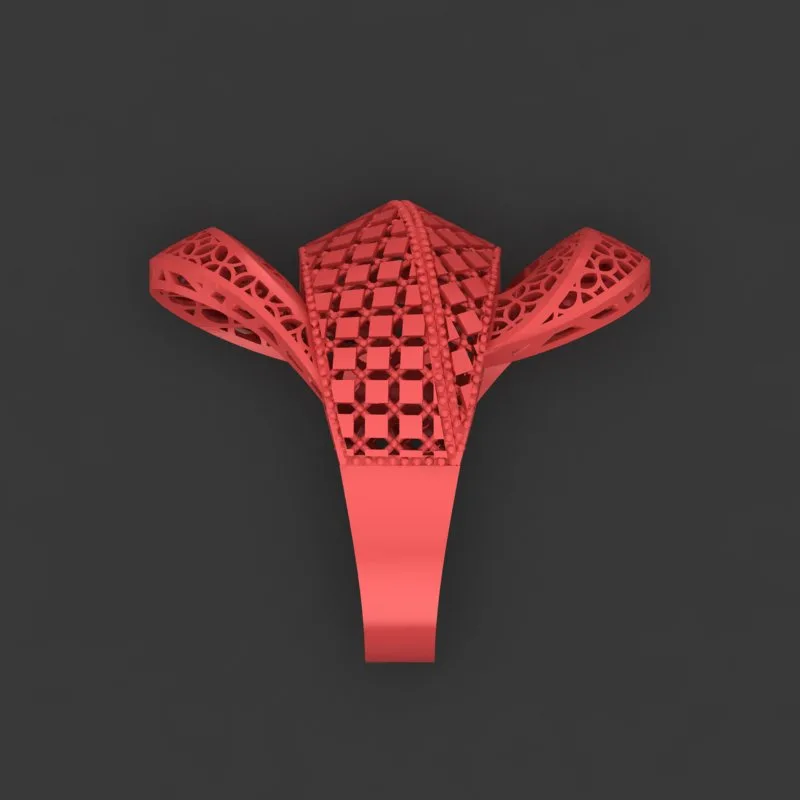 Cut Khor Aineh Fyvzhn Ring R-T-133 3D Model — image 4