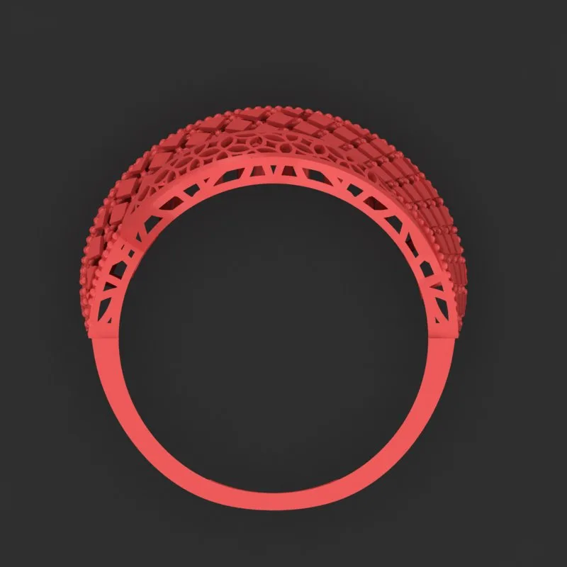 Cut Khor Aineh Fyvzhn Ring R-T-133 3D Model — image 3