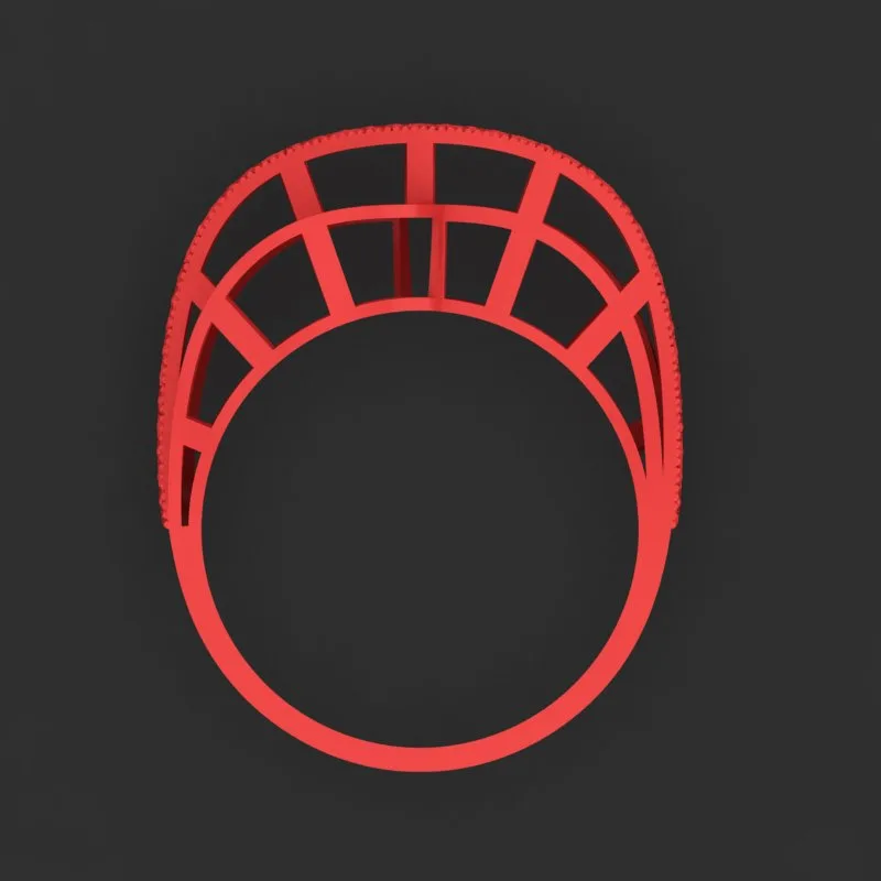Cut Khor Aineh Fyvzhn Ring R-T-136 3D Model — image 3