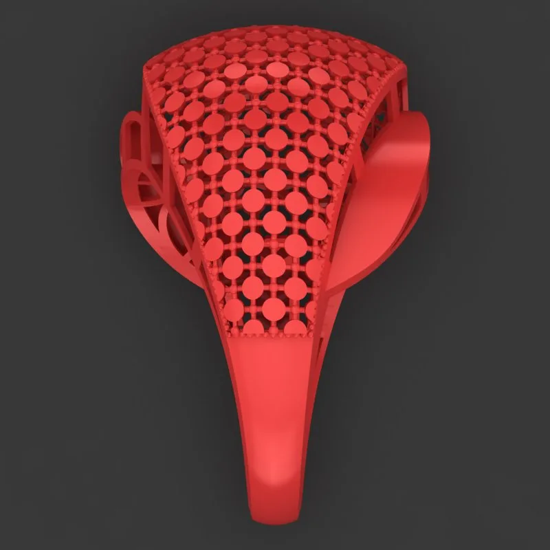 Cut Khor Aineh Fyvzhn Ring R-T-137 3D Model — image 4