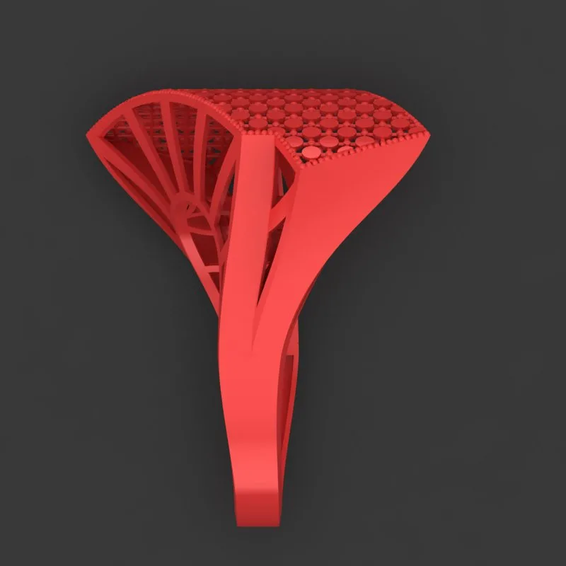 Cut Khor Aineh Fyvzhn Ring R-T-138 3D Model — image 4