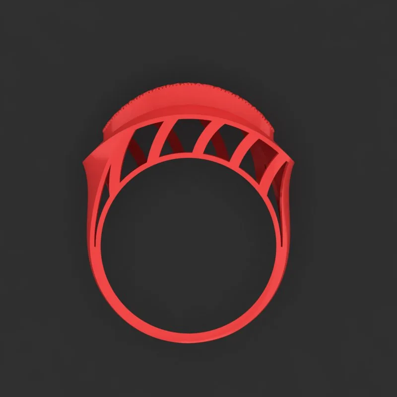 Cut Khor Aineh Fyvzhn Ring R-T-141 3D Model — image 3