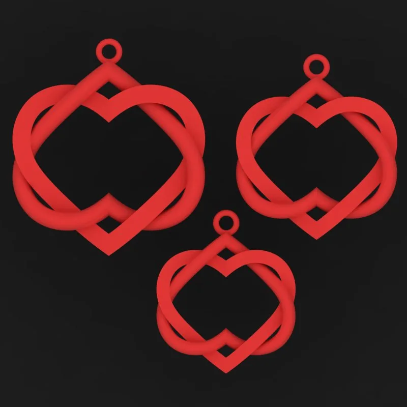 Minimal Aineh Ai Pendant N-M-08 3D Model
