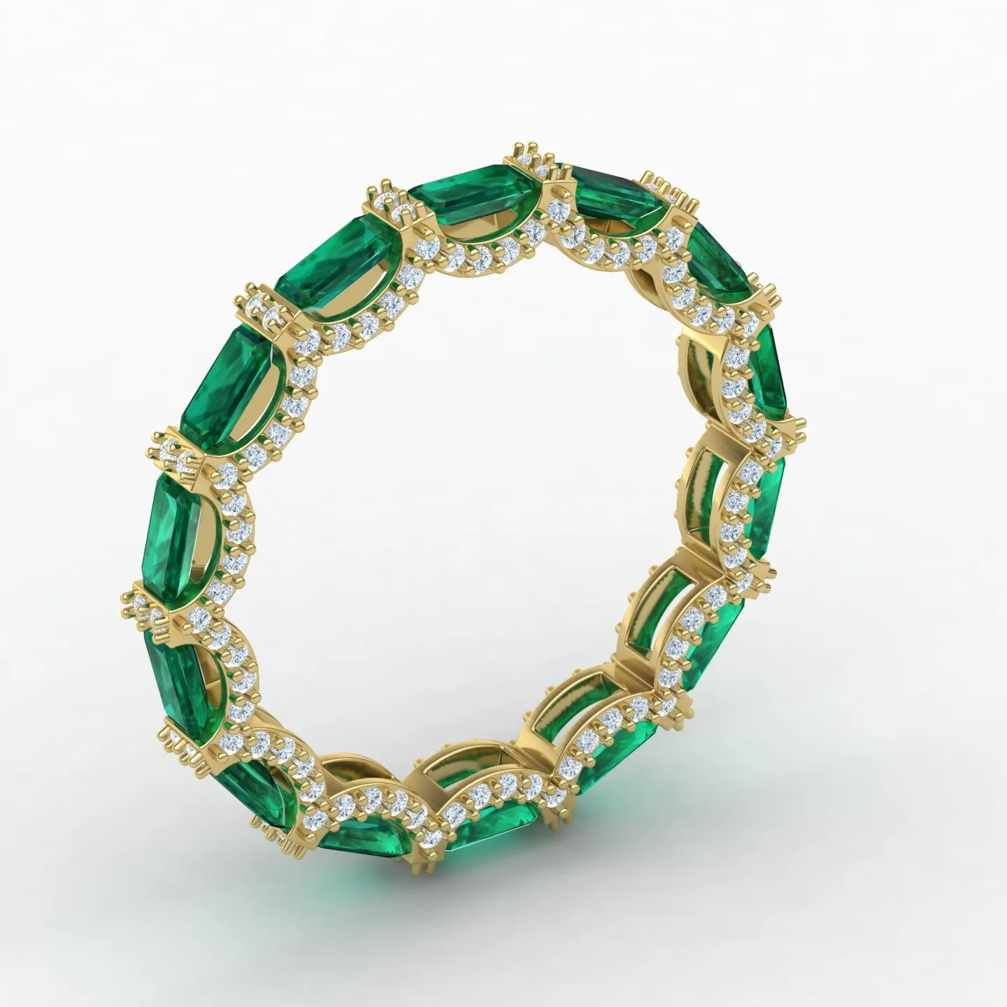 Women's Wedding Band Code 01 3D Model