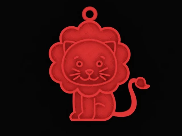 Pendant N-KIDS-M-12 3D Model