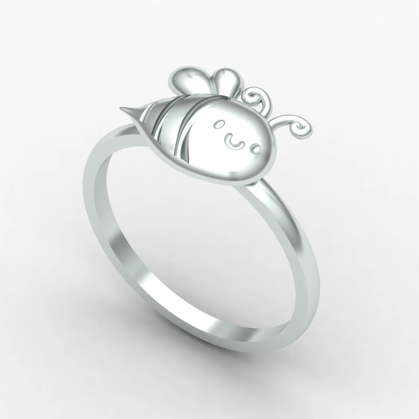 Bee Ring 3D Model — image 4