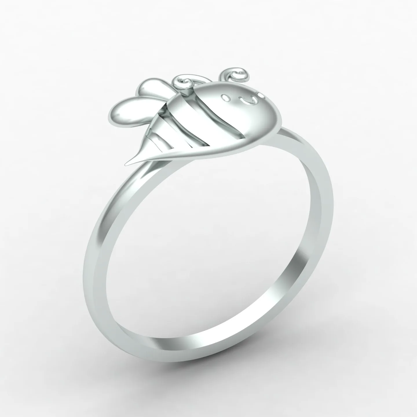 Bee Ring 3D Model — image 3