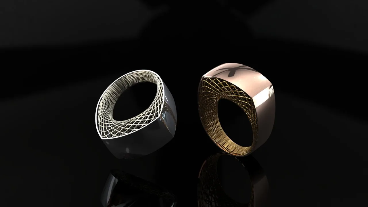 Fyvzhn Ring Code 126 3D Model — image 2