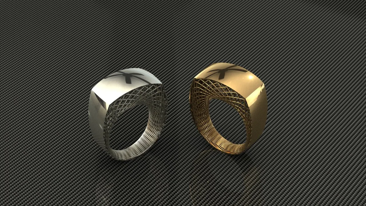 Fyvzhn Ring Code 126 3D Model — image 3