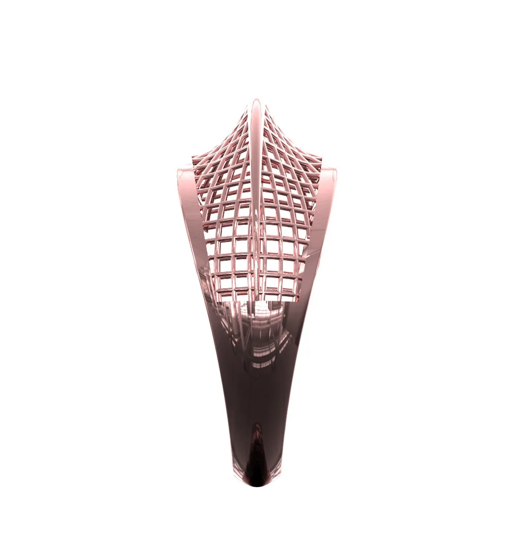 Fyvzhn Wedding Band Code 01 Fusion Ring 3D Model — image 4