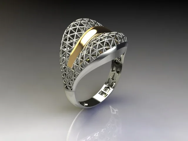 Fyvzhn Ring Code 1 3D Model — image 2
