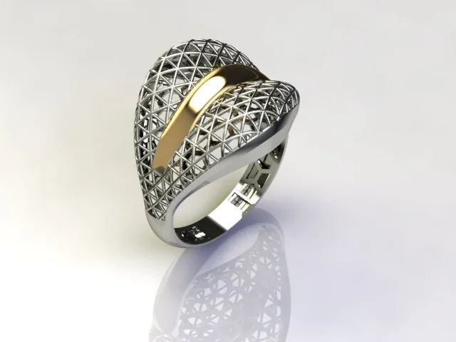Fyvzhn Ring Code 1 3D Model — image 4