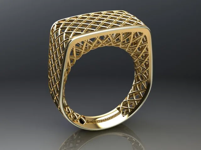 Fyvzhn Ring Code 2-1 3D Model — image 4