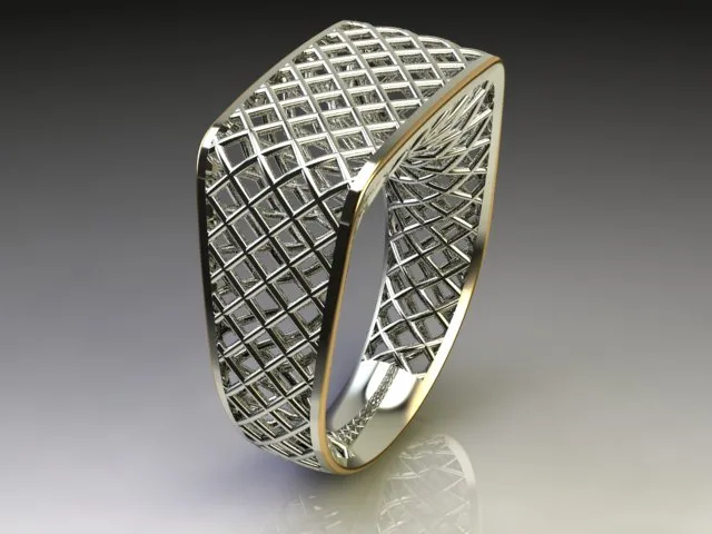 Fyvzhn Ring Code 2-1 3D Model — image 5