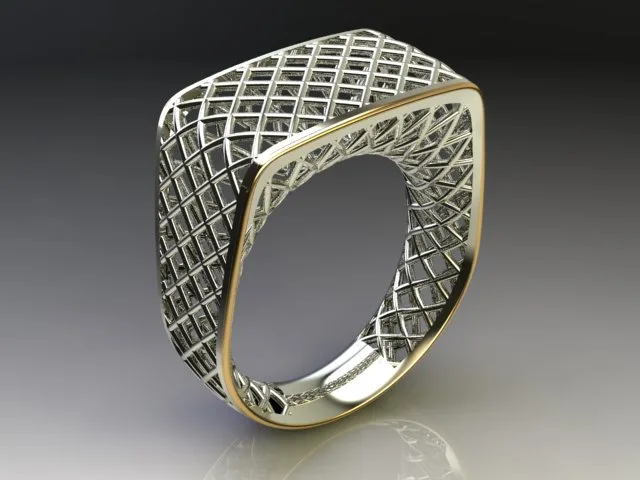 Fyvzhn Ring Code 2-1 3D Model — image 3