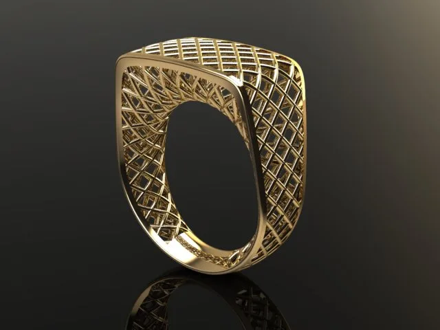 Fyvzhn Ring Code 2-1 3D Model — image 8