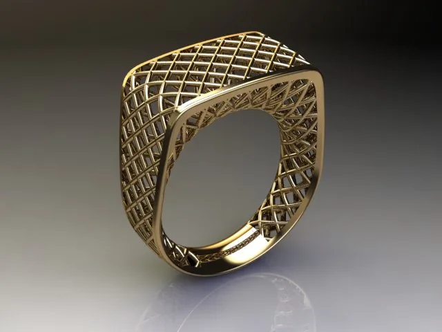 Fyvzhn Ring Code 2-1 3D Model — image 2