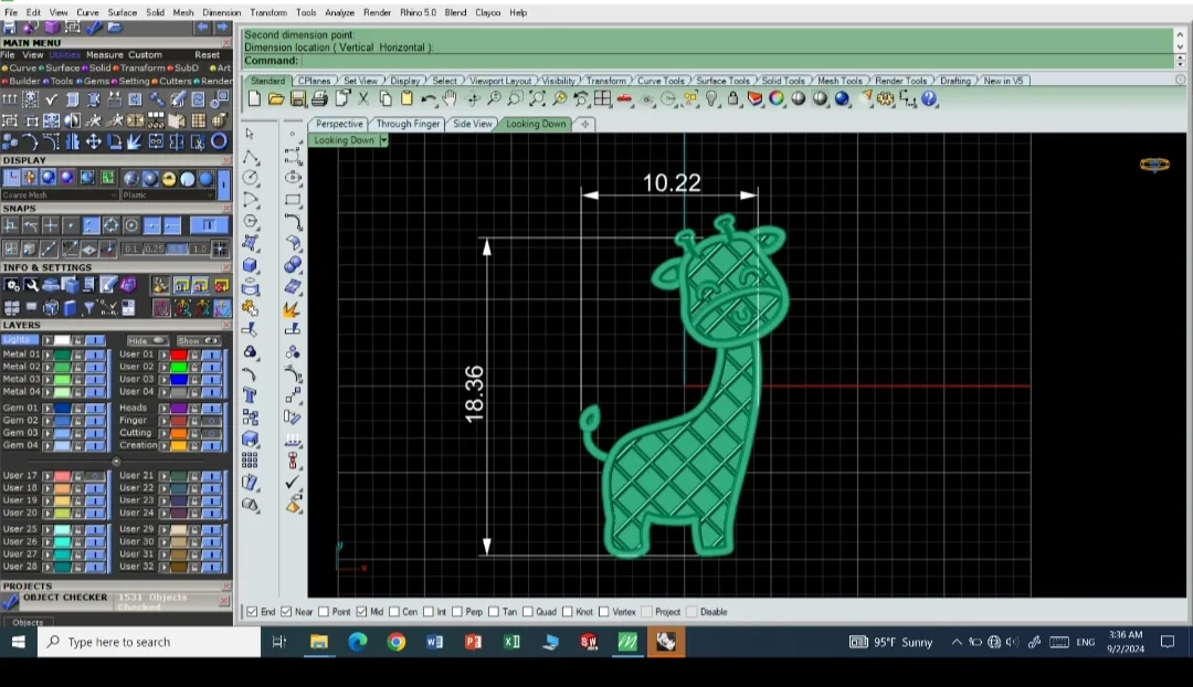 Kids' Enamel Pendant 3D Model — image 2