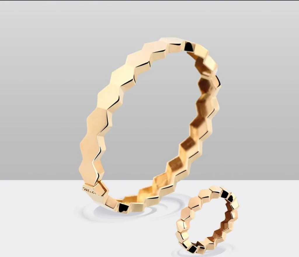 Women's Lock Kandvyi Bracelet 3D Model