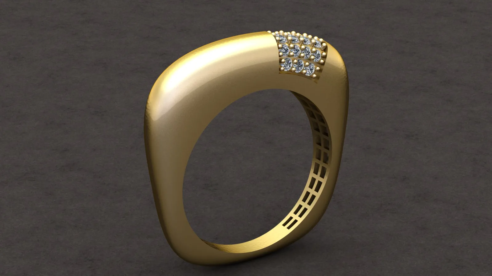 Ring Code 02 3D Model