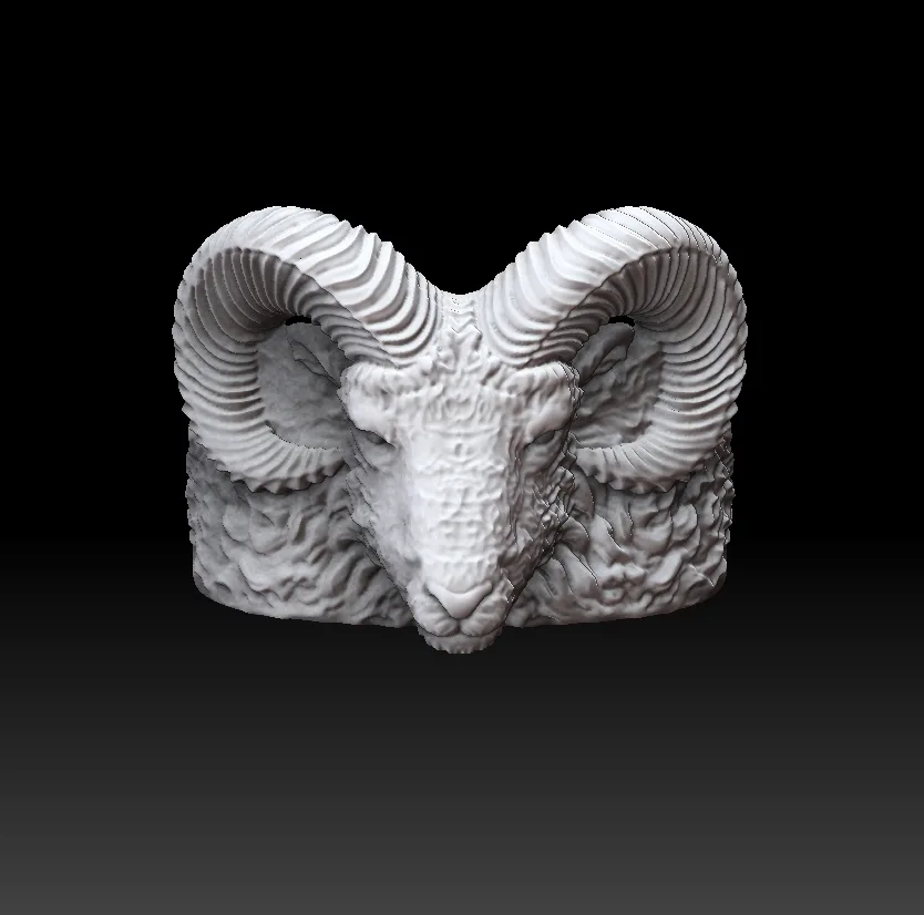 Iran Ghoch Ring R-07 3D Model — image 3