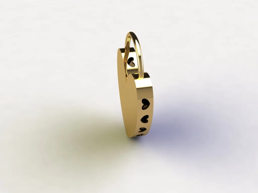 Tiffany Clasp 01 3D Model — image 3